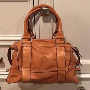 Michael Kors tan leather handbag